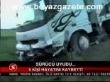 Sürücü Uyudu 5 Kişi Hayatını Kaybetti