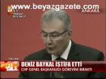 Deniz Baykal İstifa Etti