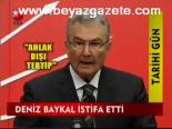 Deniz Baykal İstifa Etti