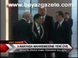 Anayasa Mahkemesine Yeni Üye