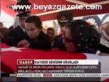 Kayseri Şehidini Uğurladı
