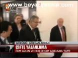 Gülen Ve Baykal'dan Yalanlama