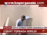 trafik polisi - 3 Şehit Toprağa Verildi Videosu