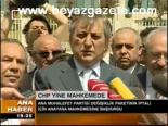 Chp Yine Mahkemede