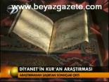 Diyanet'in Kur'an Araştırması