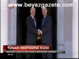 Yunan Medyasına Kızdı