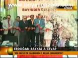 Erdoğan'dan Baykal'a Cevap