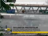 bangkok - Tayland'da Protestolar Videosu