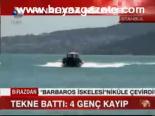 Tekne Battı: 4 Genç Kayıp