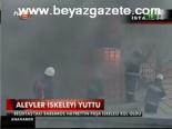 istanbul besiktas - Alevler İskeleyi Yuttu Videosu