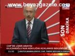 Ve Kılıçdaroğlu Adaylığını Açıkladı