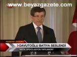 Davutoğlu Batıya Seslendi
