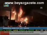 Bodrum'da Korkutan Otel Yangını