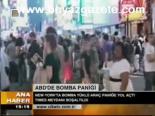 Abd'de Bomba Paniği
