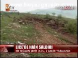 Lice'de Hain Saldırı