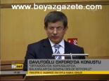 Davutoğlu Oxford'da Konuştu
