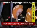 Tem Otoyolu'nda Facia: 6 Ölü