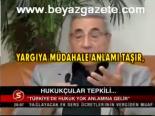 Hukukçular Tepkili