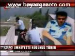 Emniyette Hüzünlü Tören