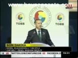 Başbakan Tobb Genel Kurulu'nda