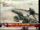 Tunceli'de Operasyon