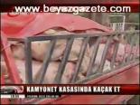 Kamyonet Kasasında Kaçak Et