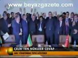 Çelik'ten Nükleer Cevap