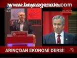 Arınç'dan Ekonomi Dersi!