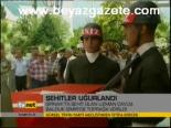 Şehitler Uğurlandı
