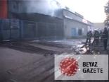 Yağ Fabrikasında Çıkan Yangın Korkuttu