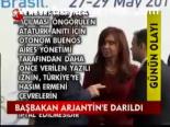 Başbakan Arjantin'e Darıldı
