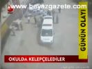 Okulda Kelepçelediler