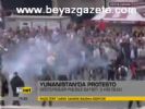 Yunanistan'da Protesto