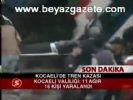 Kocaeli'de Tren Kazası