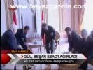 Gül, Beşar Esad'ı Ağırladı