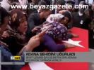Adana Şehidini Uğurladı