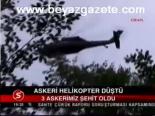 Askeri Helikopter Düştü