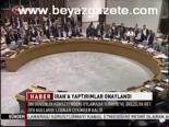İran'a Yaptırımlar Onaylandı