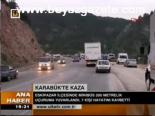 Karabük'te Kaza