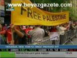 Yahudiler, New York'ta İsrail'i Protesto Etti