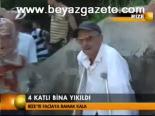 4 Katlı Bina Yıkıldı