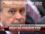 Bahçeli'den Ülkücülere Uyarı