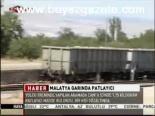Malatya Garında Patlayıcı