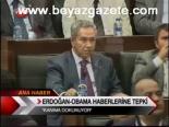 Erdoğan-obama Haberlerine Tepki