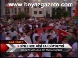 Binlerce Kişi Taksim'deydi