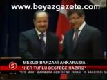 Mesud Barzani Ankara'da