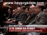 Barzani Ankara'da
