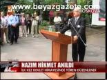 Nazım Hikmet Anıldı