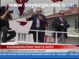 Kılıçdaroğlu'nun Trakya Gezisi