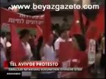 Tel Aviv'de Protesto